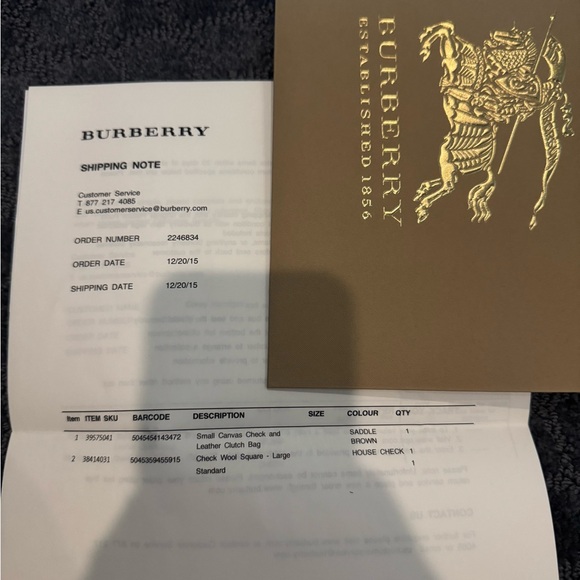 Burberry Tan and Gray small canvas and leather Crossbody Bag - Picture 7 of 7